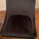 BLACK DININGROOM CHAIRS - SET OF 6