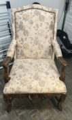 Beautiful upholstered and refurbished chair